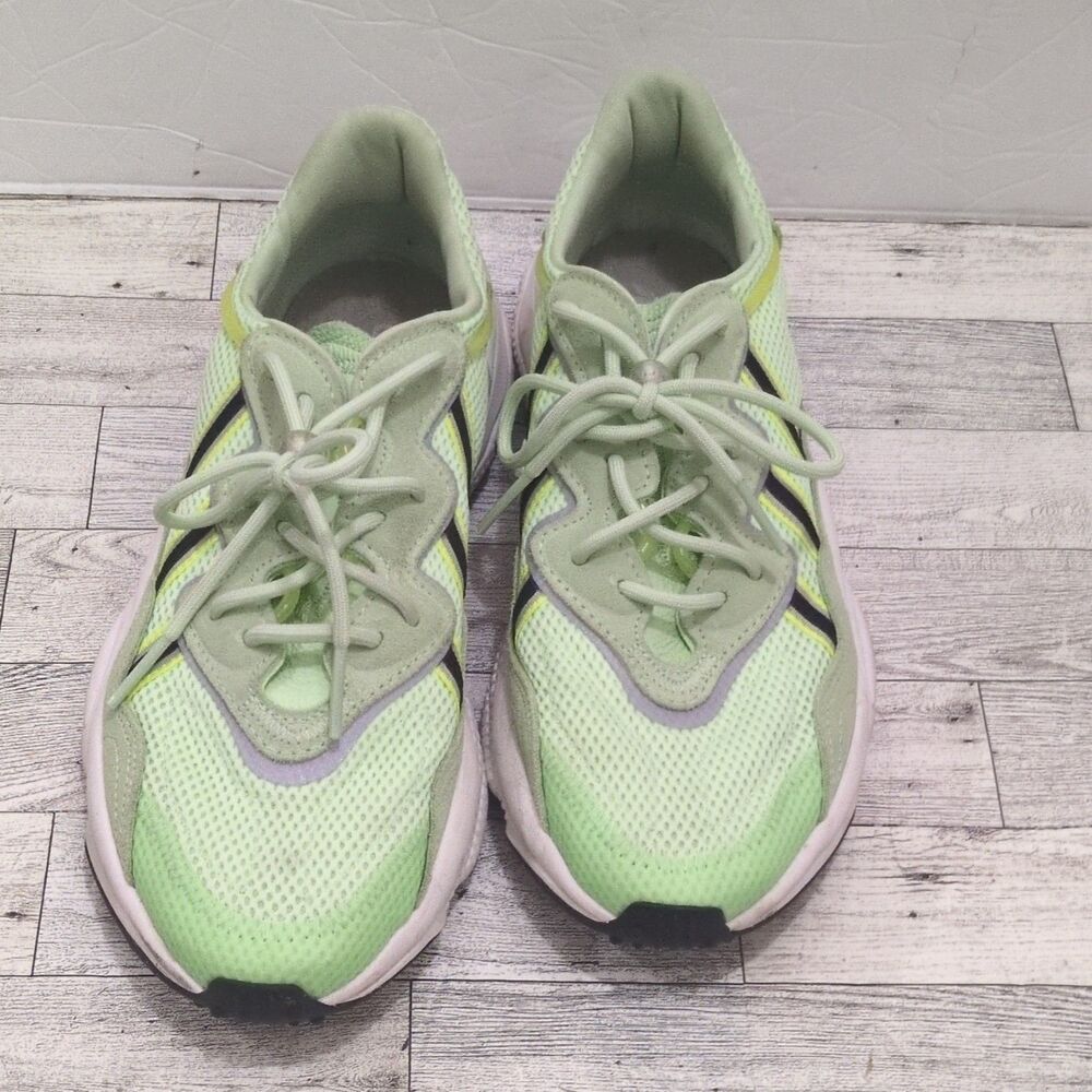 Adidas Originals Ozweego Glow Green Men's Athletic Shoes 9.5 Mens Used No Box